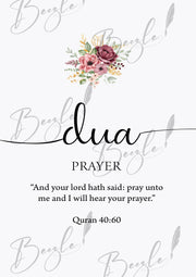 Trust, Prayer & Patience Islamic Frame Set – Quranic Wall Art (3 Pieces)