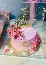 Load image into Gallery viewer, Pink Frosted Heart Cake | GC-165