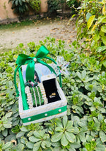 Load image into Gallery viewer, Green Glam Basket | GB-247