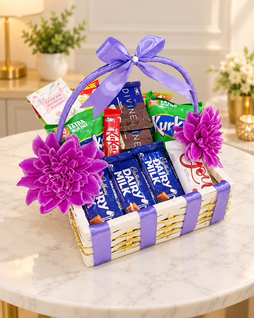 Purple Delight Snack Basket | GB-117