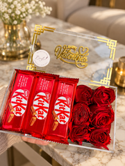 Valentine Delight Acrylic Gift Box | GBO-187