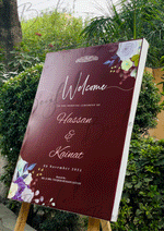 Load image into Gallery viewer, Nikkah Entrance Board
