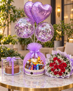 Load image into Gallery viewer, Purple Paradise Hamper | GDEL-558