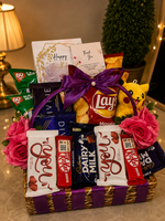 Load image into Gallery viewer, Deluxe Snack &amp; Chocolate Basket | GB-041