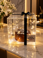 Load image into Gallery viewer, Midnight LED Light Birthday Cake Box | GC-073