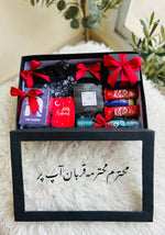 Load image into Gallery viewer, Custom Red Ribbon Gift Box | GBO-078