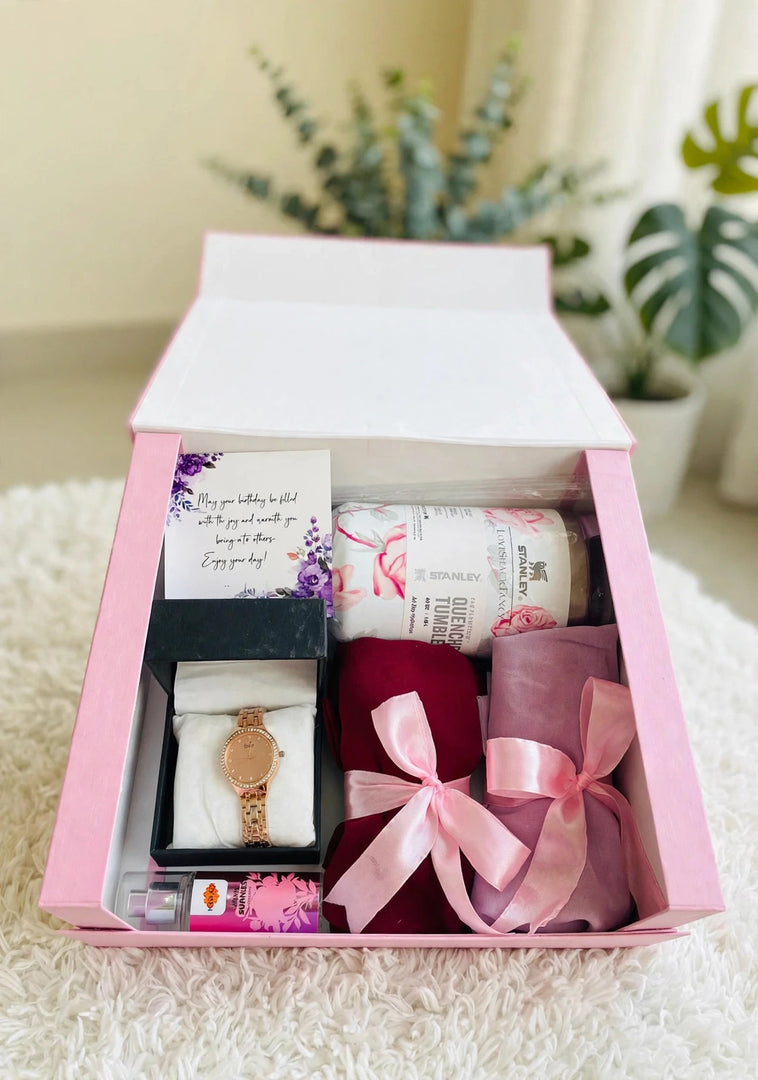 Luxury Pink Gift Box | GBO-145