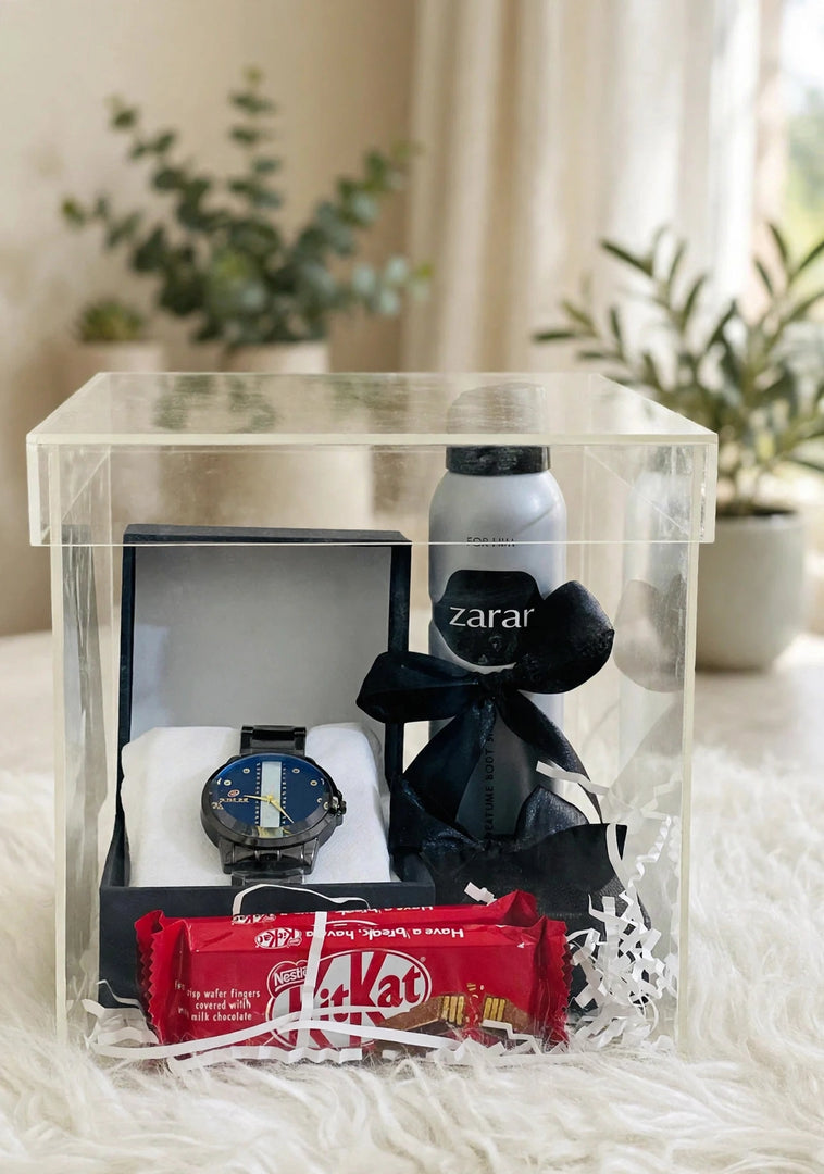 Premium Men's Gift in an Elegant Acrylic Case | GBO-059