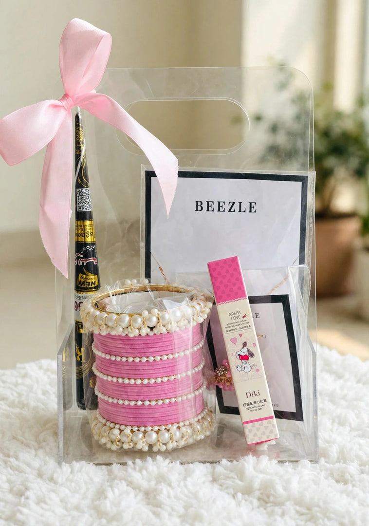 Elegant Acrylic Eidi Hamper | GBO-040
