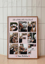 Load image into Gallery viewer, Beautiful Collage Frame For Your Best Friend | FFBF-004
