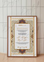 Load image into Gallery viewer, Luxury Nikah Certificate With Attractive Design | RNCF-003
