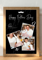 Load image into Gallery viewer, Customized Father&#39;s Day Frame Collage With Three Photos | FD-005
