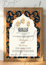 Load image into Gallery viewer, Customized Name Nikah Certificate With Attractive Design | NC-108
