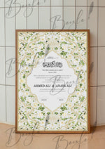 Load image into Gallery viewer, Nikah Certificate With Customized Attractive Print  | NC-061
