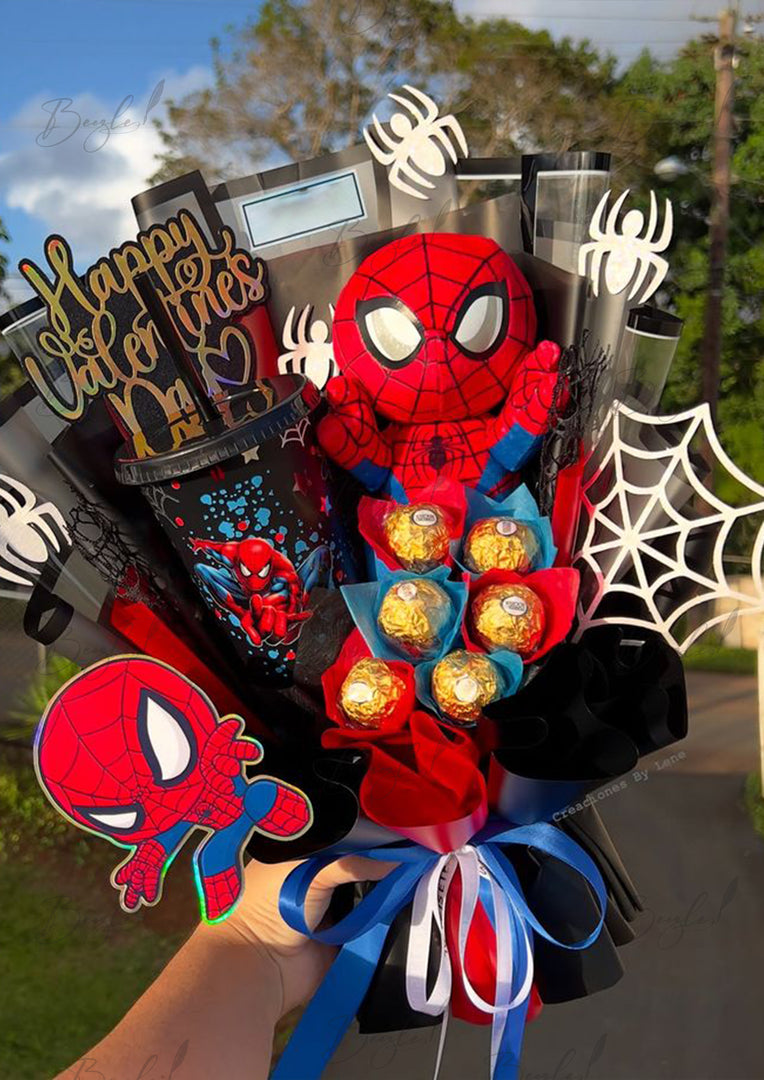 Spider-Man Birthday Gift Bouquet | BCG-117