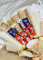 Load image into Gallery viewer, Mixed Chocolate Bouquet with Dairy Milk, KitKat, and Galaxy | BCG-005
