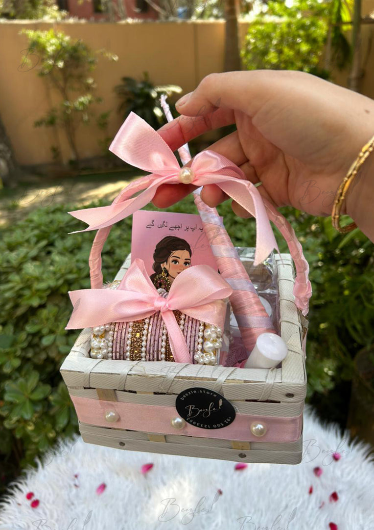 Pink Accessories Basket | GB-264