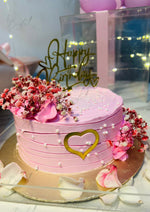 Load image into Gallery viewer, Pink Frosted Heart Cake | GC-165