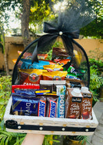Load image into Gallery viewer, Black Treat Basket | GB-223
