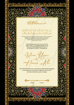 Load image into Gallery viewer, Luxury Nikah Certificate With Premium Black &amp; Golden Design | RNCF-002
