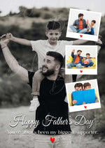 Load image into Gallery viewer, Father&#39;s Day Collage Photo Frame | FD-004
