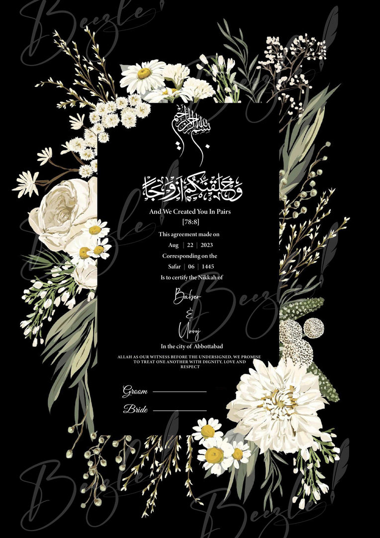 Nikah Certificate