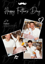 Load image into Gallery viewer, Customized Father&#39;s Day Frame Collage With Three Photos | FD-005
