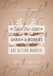 Nikah Frame for Save the Date | NF-015