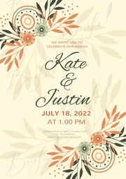 The Beautiful Nikah Frame | NF-016