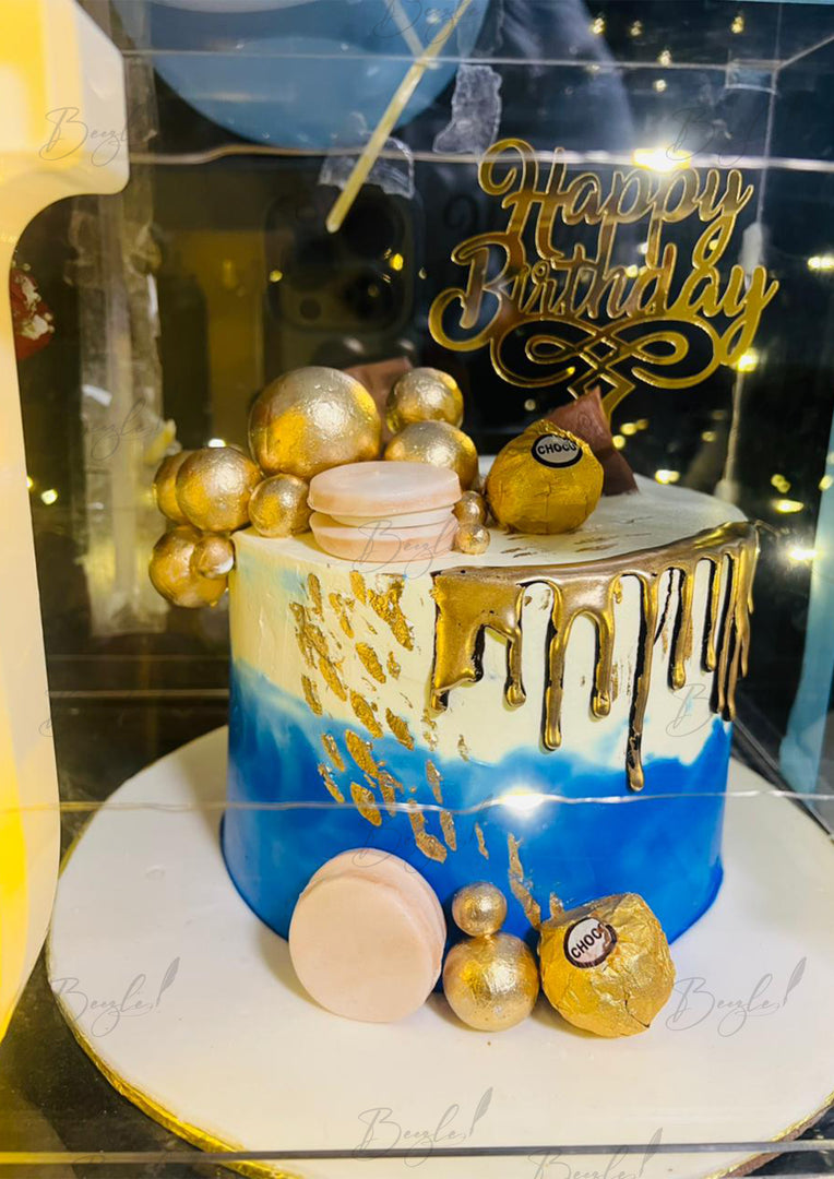 Golden Drip Luxury Cake | GC-170
