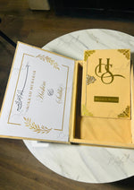 Load image into Gallery viewer, Gold Booklet Box | BOX-028