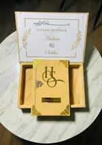 Load image into Gallery viewer, Gold Booklet Box | BOX-028