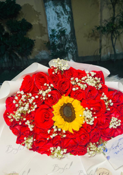 Sunlit Roses Bouquet | BCG-277