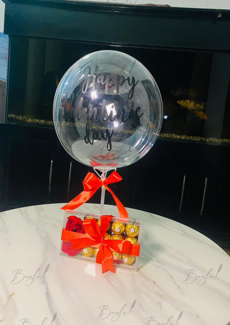 Valentine Balloon Gift Box | GBO-206