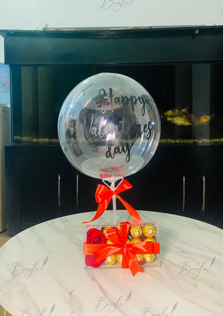 Valentine Balloon Gift Box | GBO-206