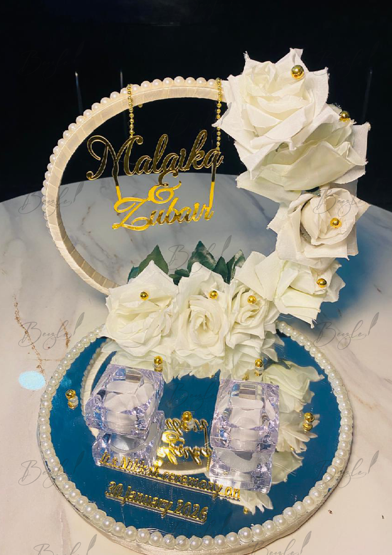 Pearl Halo Ring Tray | NT-033