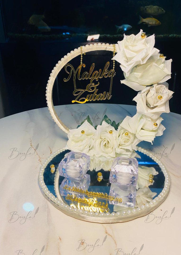 Pearl Halo Ring Tray | NT-033