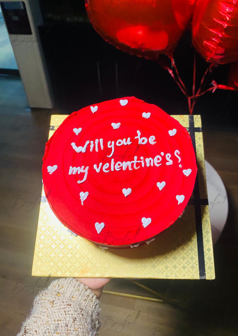 Valentine Proposal Cake | GC-182