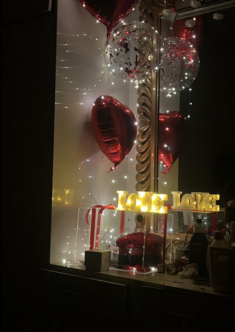 Love Lighted Cake Box |  GBO-200