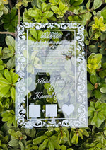 Load image into Gallery viewer, Customized Nikah Acrylic With Qurani Ayat &amp; Name | NAF-001
