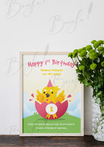 Load image into Gallery viewer, 1st Birthday With Beautiful Customized Name | BFB-005
