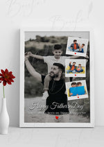 Load image into Gallery viewer, Father&#39;s Day Collage Photo Frame | FD-004
