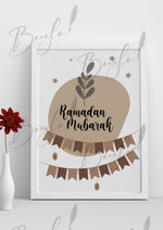 Load image into Gallery viewer, Ramadan Mubarak Frame
