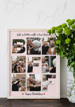 Load image into Gallery viewer, Beautiful Collage Frame For Your Best Friend | FFBF-004
